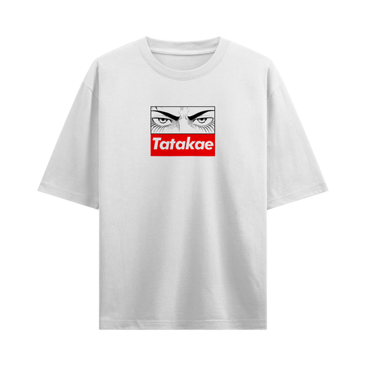 Myugen Attack On Titan Tatakae Rumbling Oversized T-Shirt White