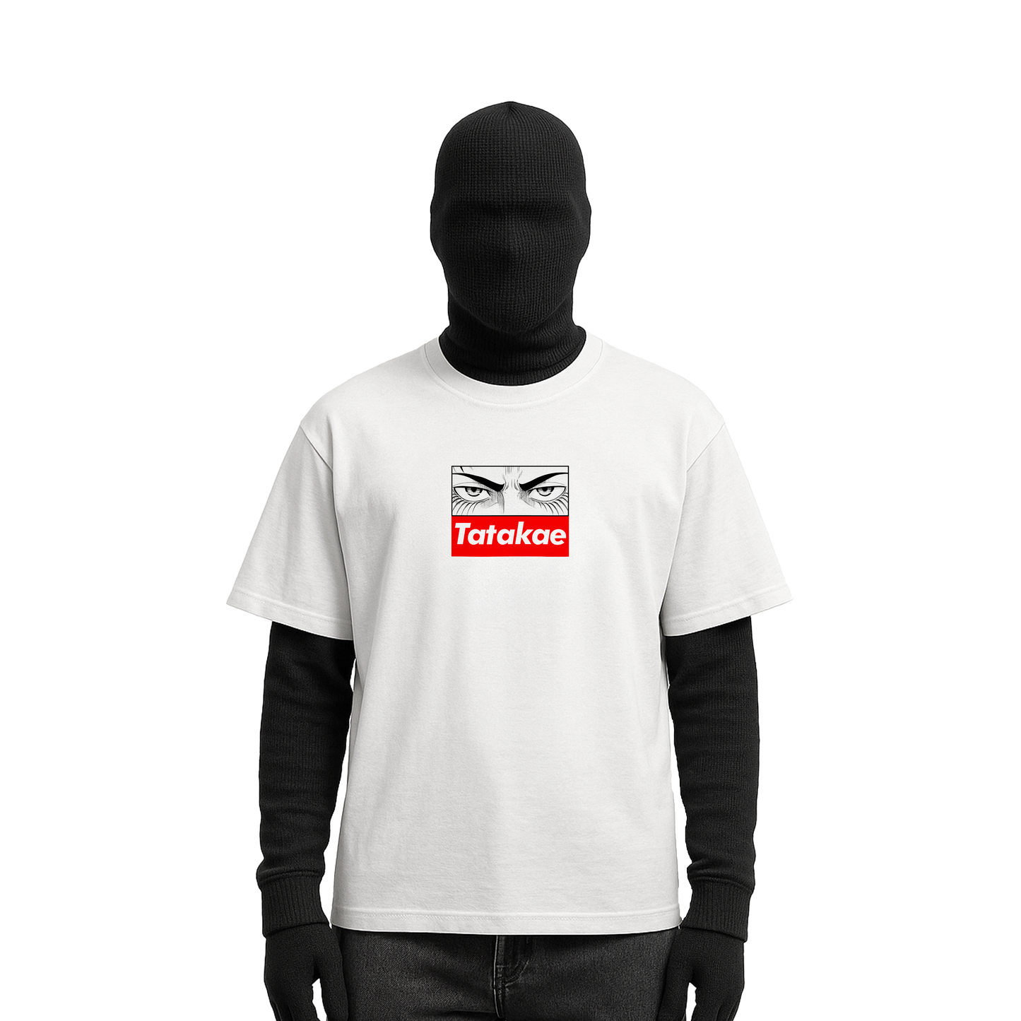 Myugen Attack On Titan Tatakae Rumbling Oversized T-Shirt White