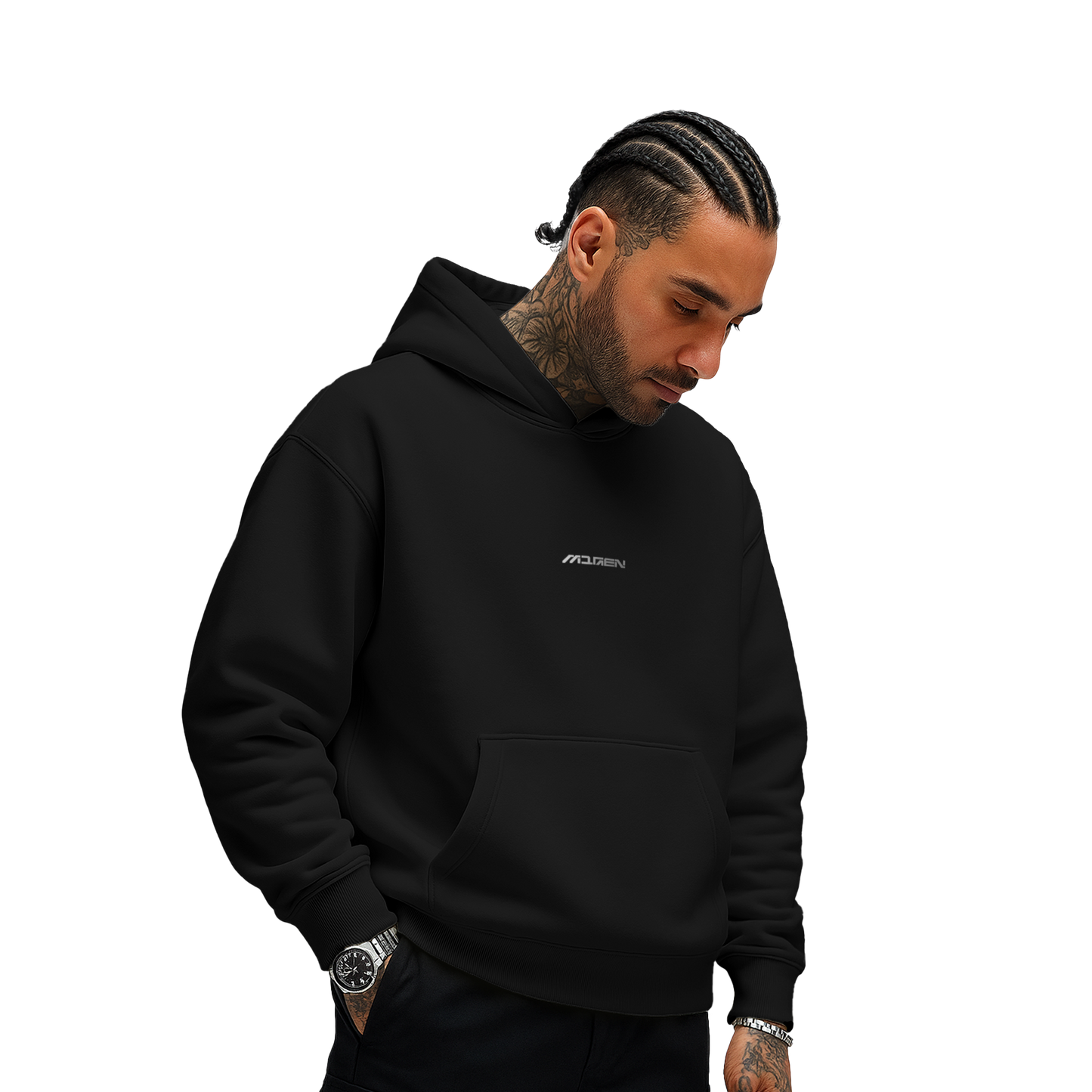 Myugen Blessing Oversized Hoodie Black