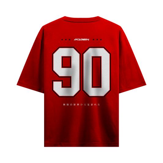 Myugen Cultured Club Oversized T-Shirt Red