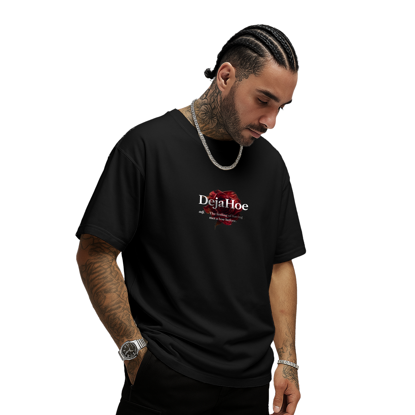 Myugen DejaHoe Oversized T-Shirt Black