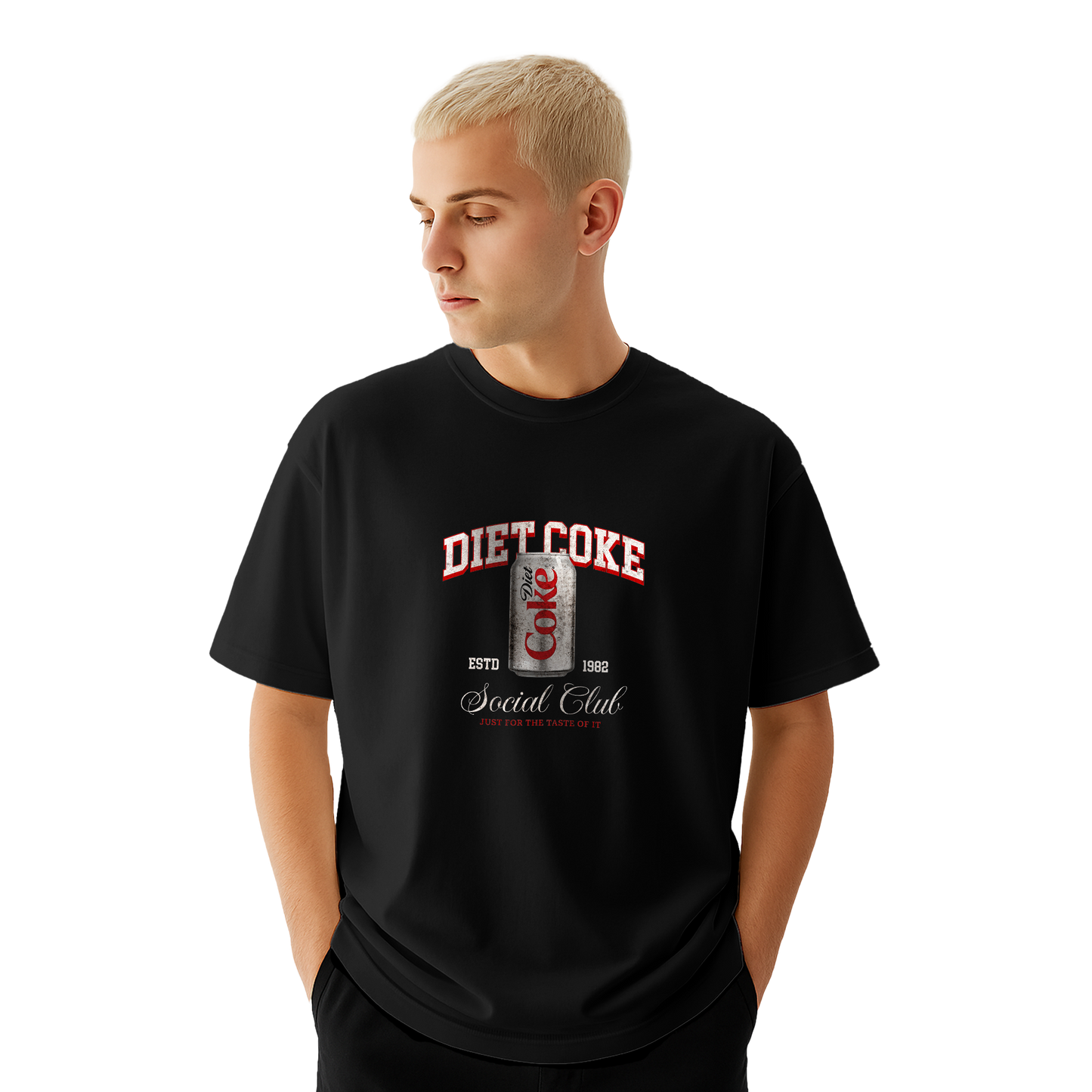 Myugen Diet Coke Oversized T-Shirt Black