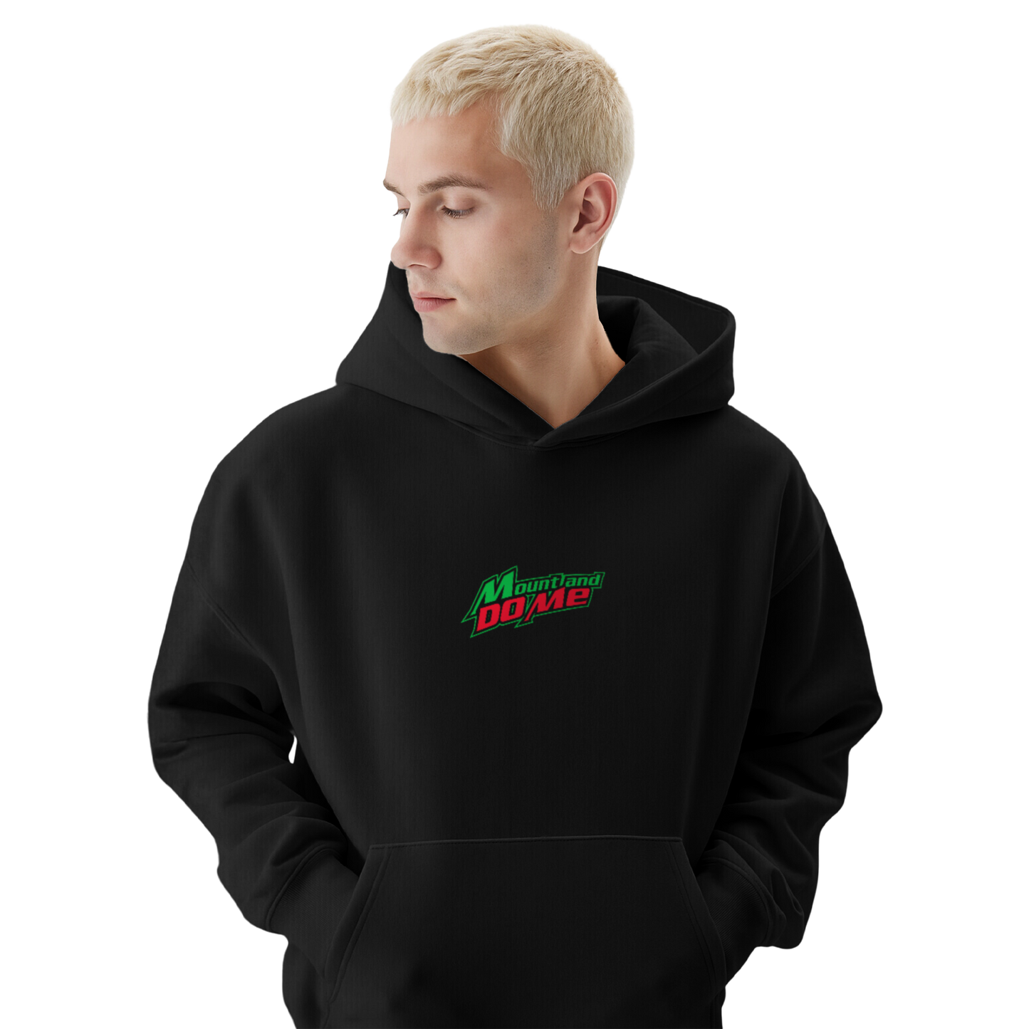 Myugen Mount Oversized Hoodie Black