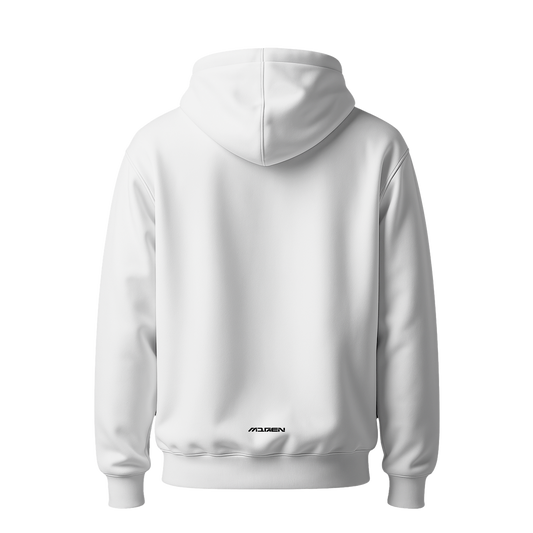 Myugen Sensitive Content Oversized Hoodie White