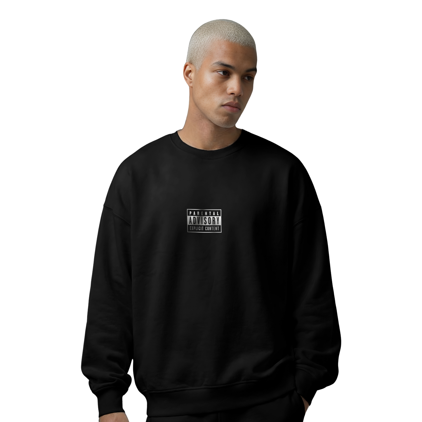 Myugen Heroes & Villians Oversized Sweatshirt Black