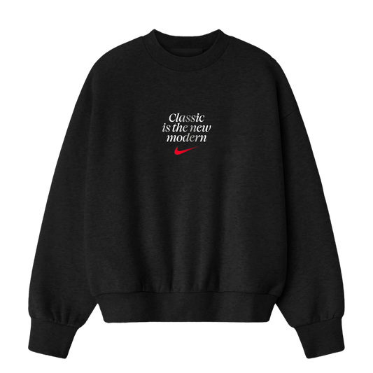 Myugen Nike Bitches Oversized Sweatshirt Black