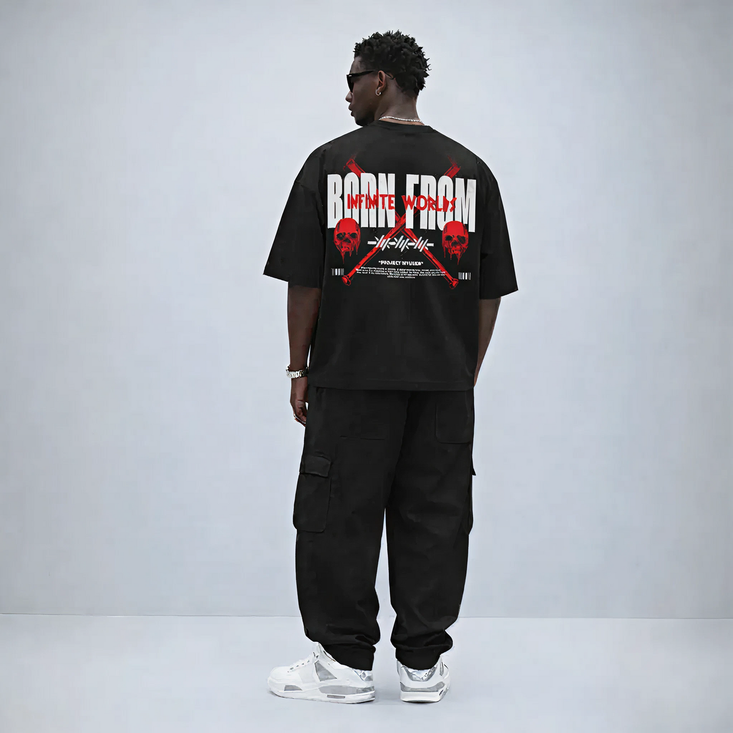 Myugen Phantom Regime Oversized T-Shirt Black