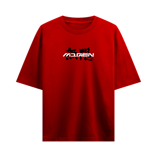 Myugen Reborn From Ruin Oversized T-Shirt Red