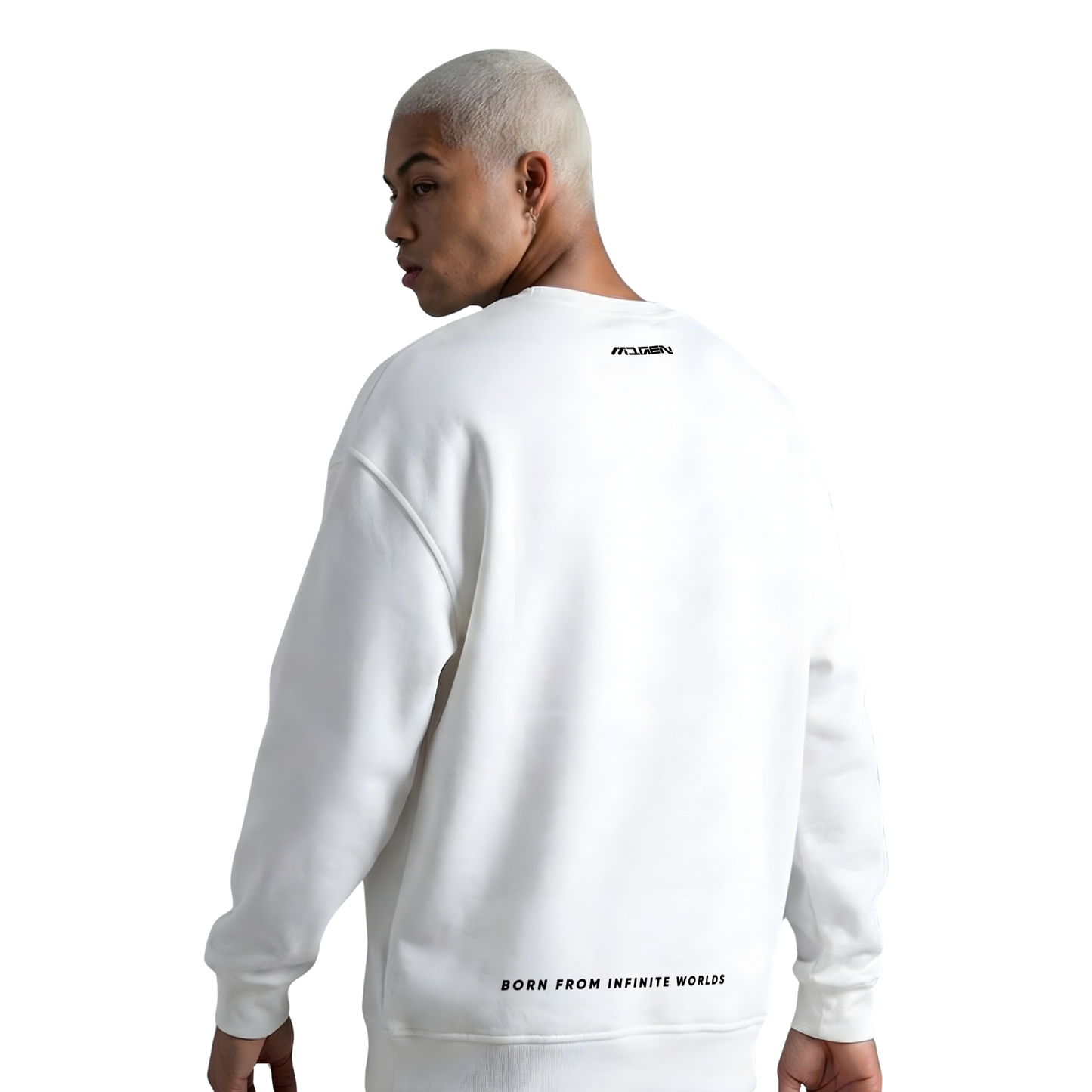 Myugen Blood Sacrifice Oversized Sweatshirt White