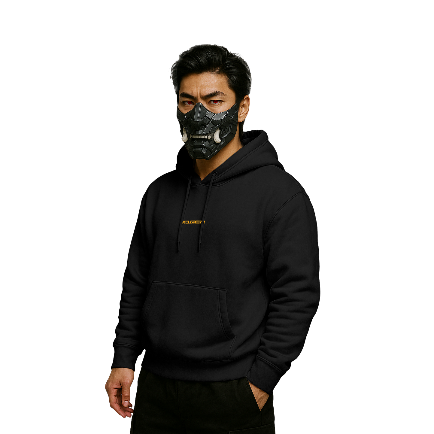 Myugen Thunderstruck Oversized Hoodie Black