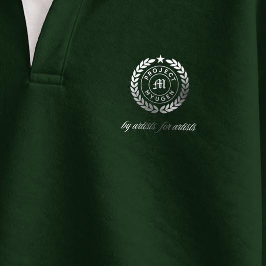 Myugen Club Polo Sweatshirt Olive Timeless Winterwear Exclusive