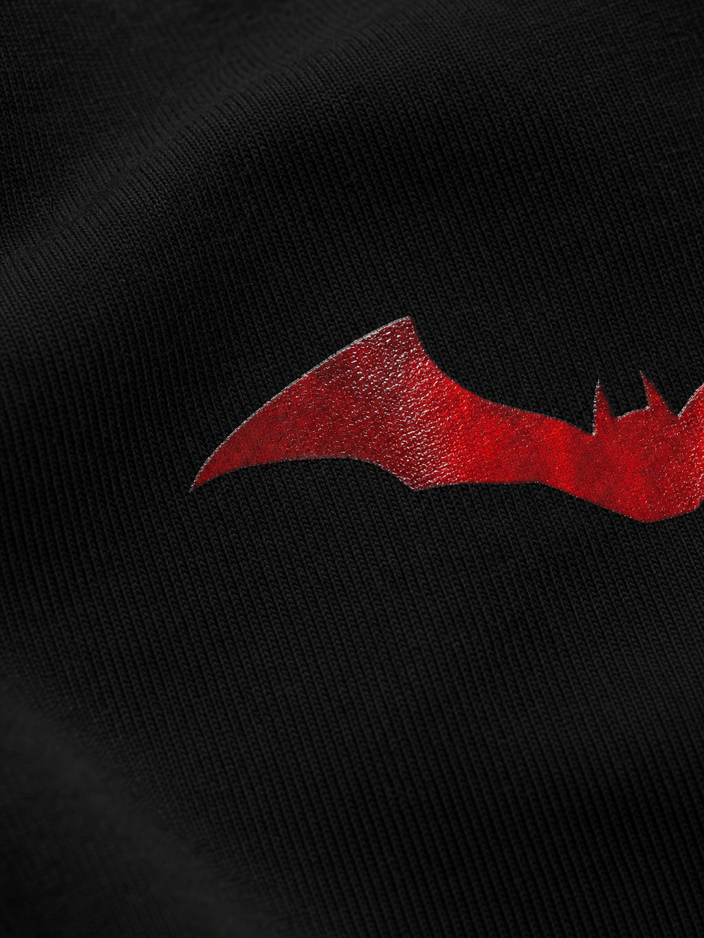 Myugen Vengeance Oversized T-Shirt Black – close-up detail