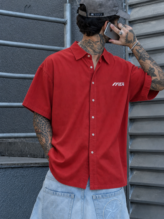 Myugen Cultured Club Boxy Shirt Red