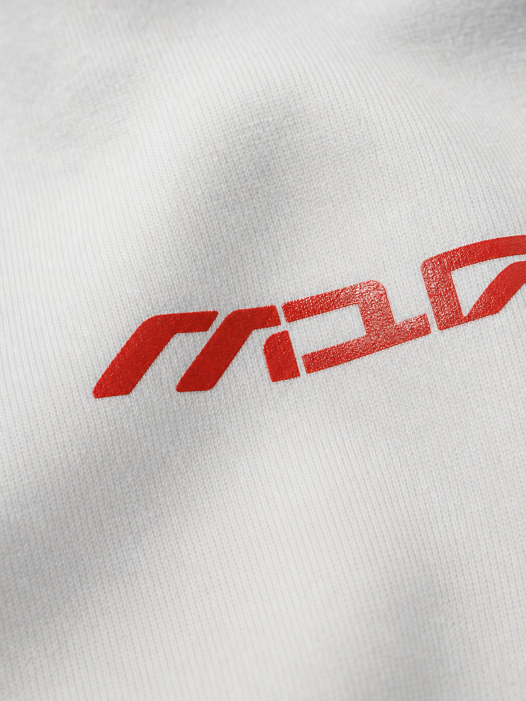 Myugen Iceman May 15 Oversized T-Shirt White – close-up detail