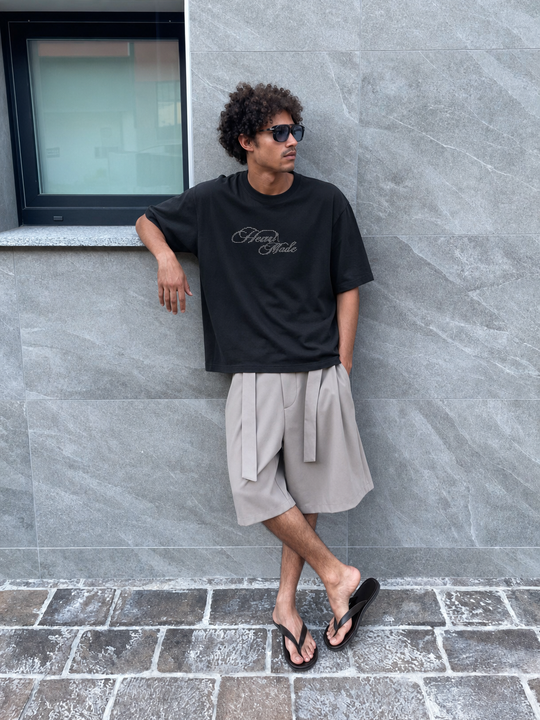 Myugen Heaven Made Oversized T-Shirt Black