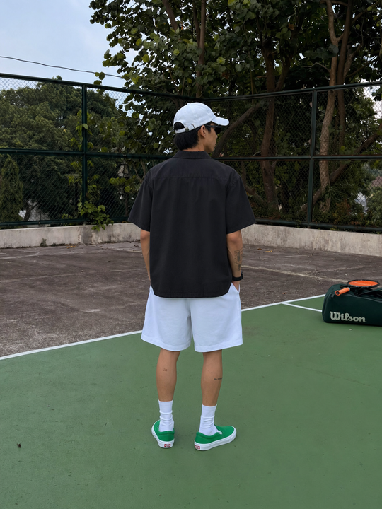 Myugen Heritage Hardware Buckle Camp Shirt