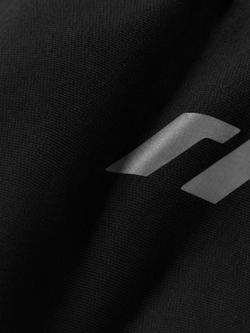 Myugen Faith In God Bowling Shirt Black – close-up detail