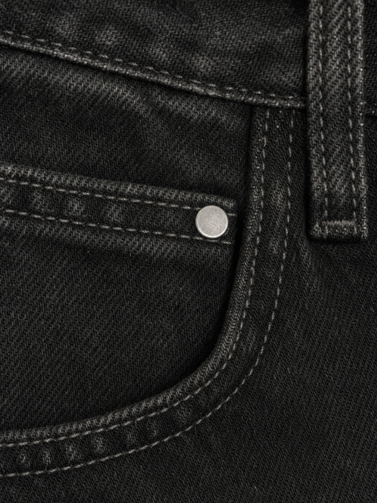 Myugen Spider Crest Denim - Black