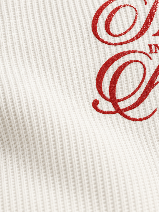 Myugen Sinners In heaven Waffle Long Sleeve Off White