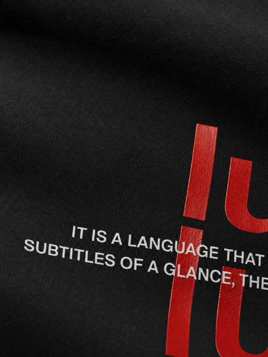 Myugen Lume & Lore Oversized T-Shirt Black