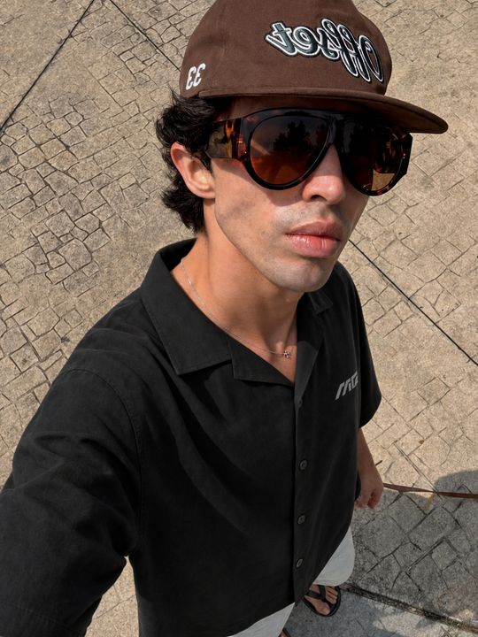 Myugen Faith In God Bowling Shirt Black