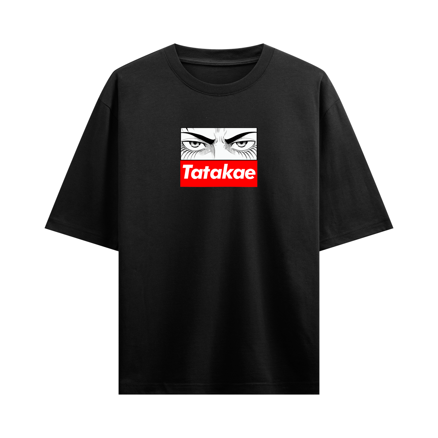 Myugen Attack On Titan Tatakae Rumbling Oversized T-Shirt Black