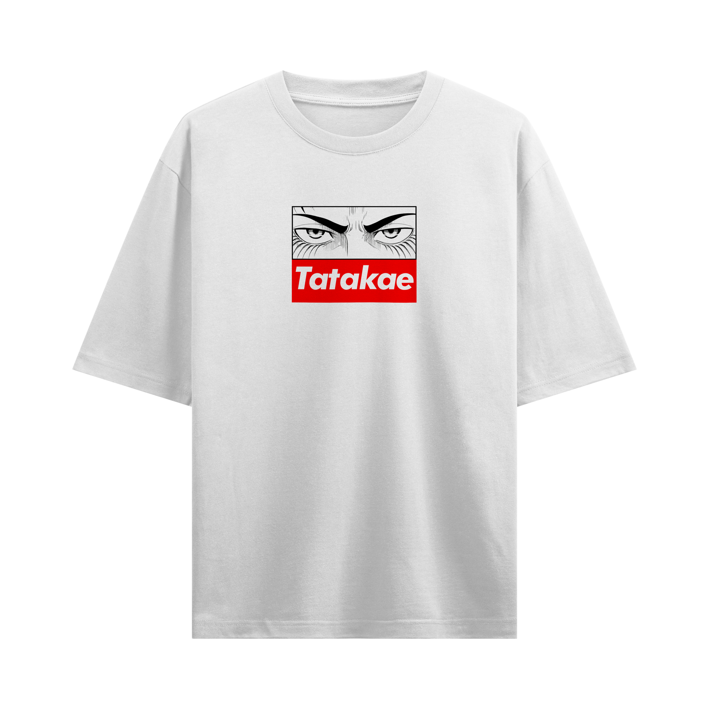 Myugen Attack On Titan Tatakae Rumbling Oversized T-Shirt White