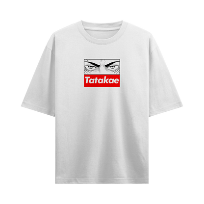 Myugen Attack On Titan Tatakae Rumbling Oversized T-Shirt White