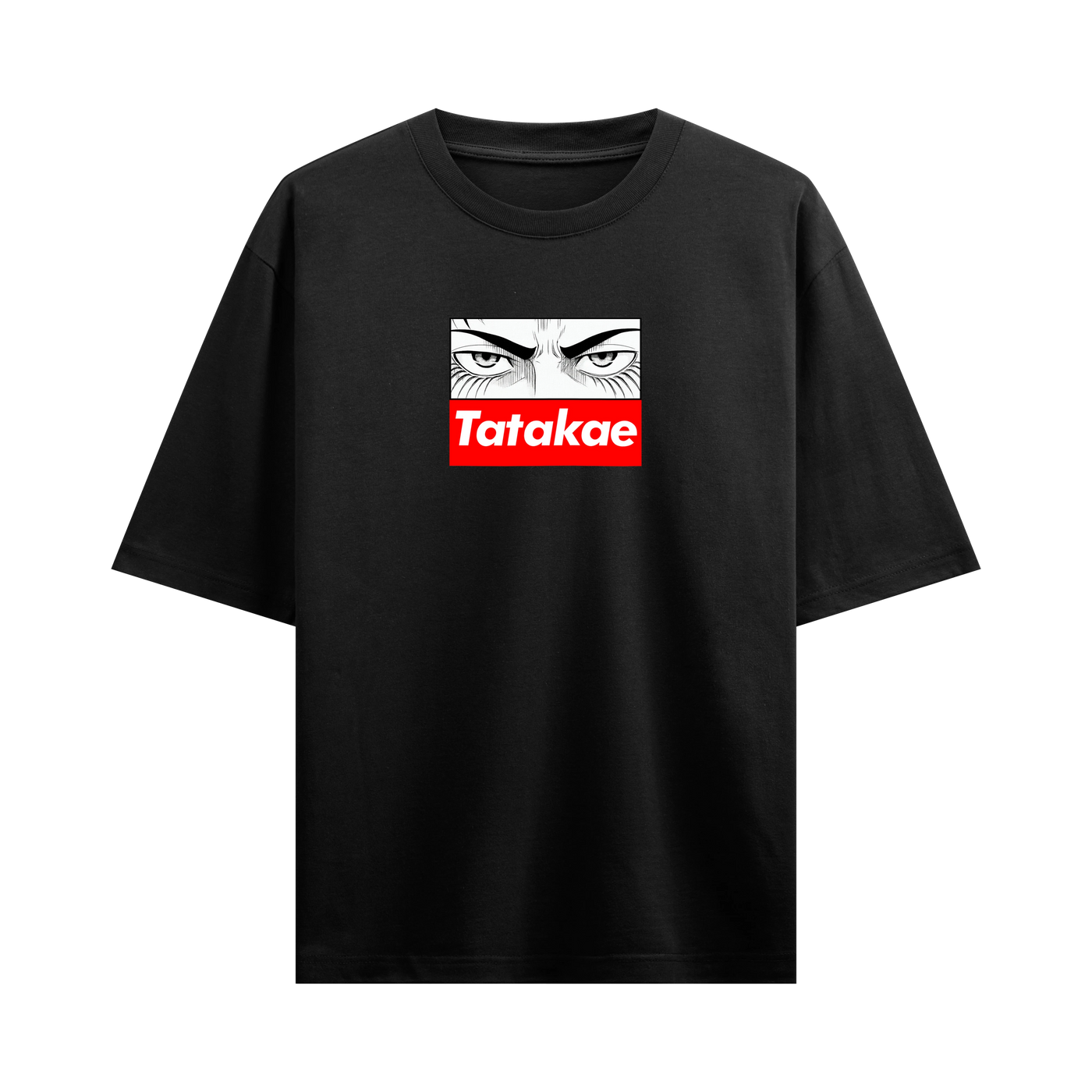 Myugen Attack On Titan Tatakae Rumbling Oversized T-Shirt Black
