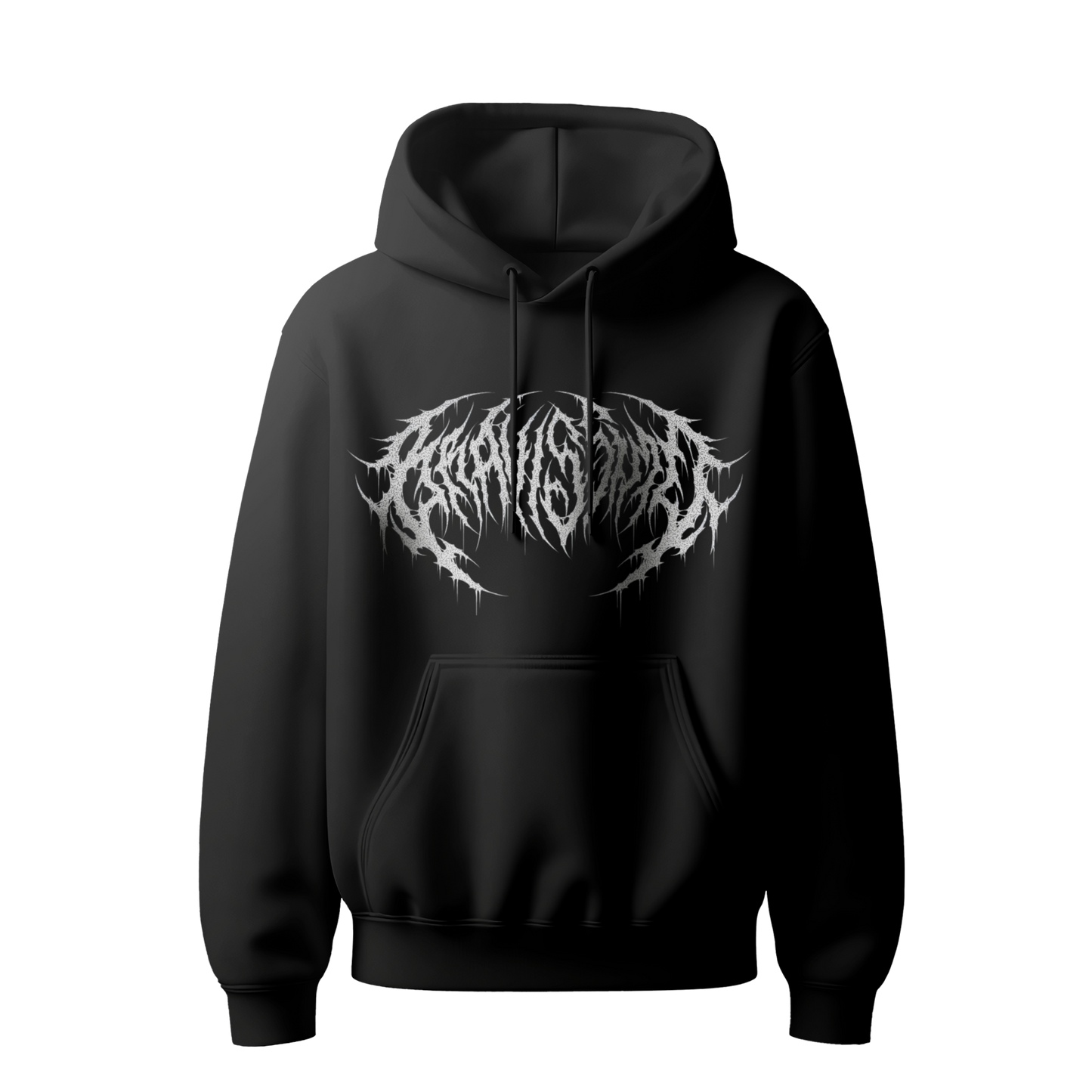 Myugen Bravished Satanic Oversized Hoodie Black