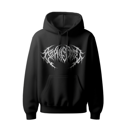 Myugen Bravished Satanic Oversized Hoodie Black