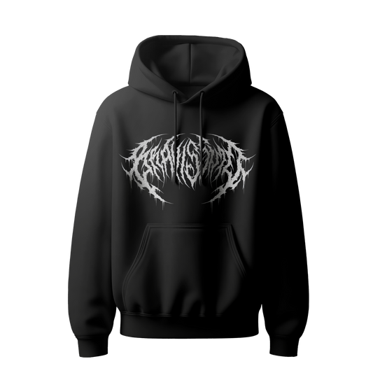 Myugen Bravished Satanic Oversized Hoodie Black