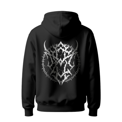 Myugen Bravished Satanic Oversized Hoodie Black