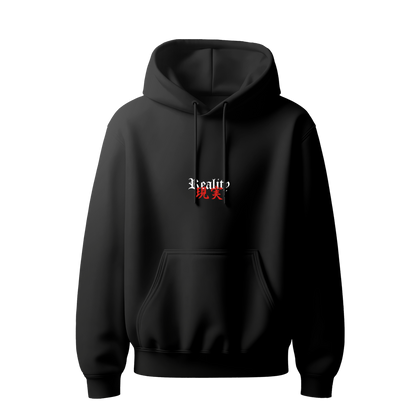 Myugen Broken Culture Oversized Hoodie Black