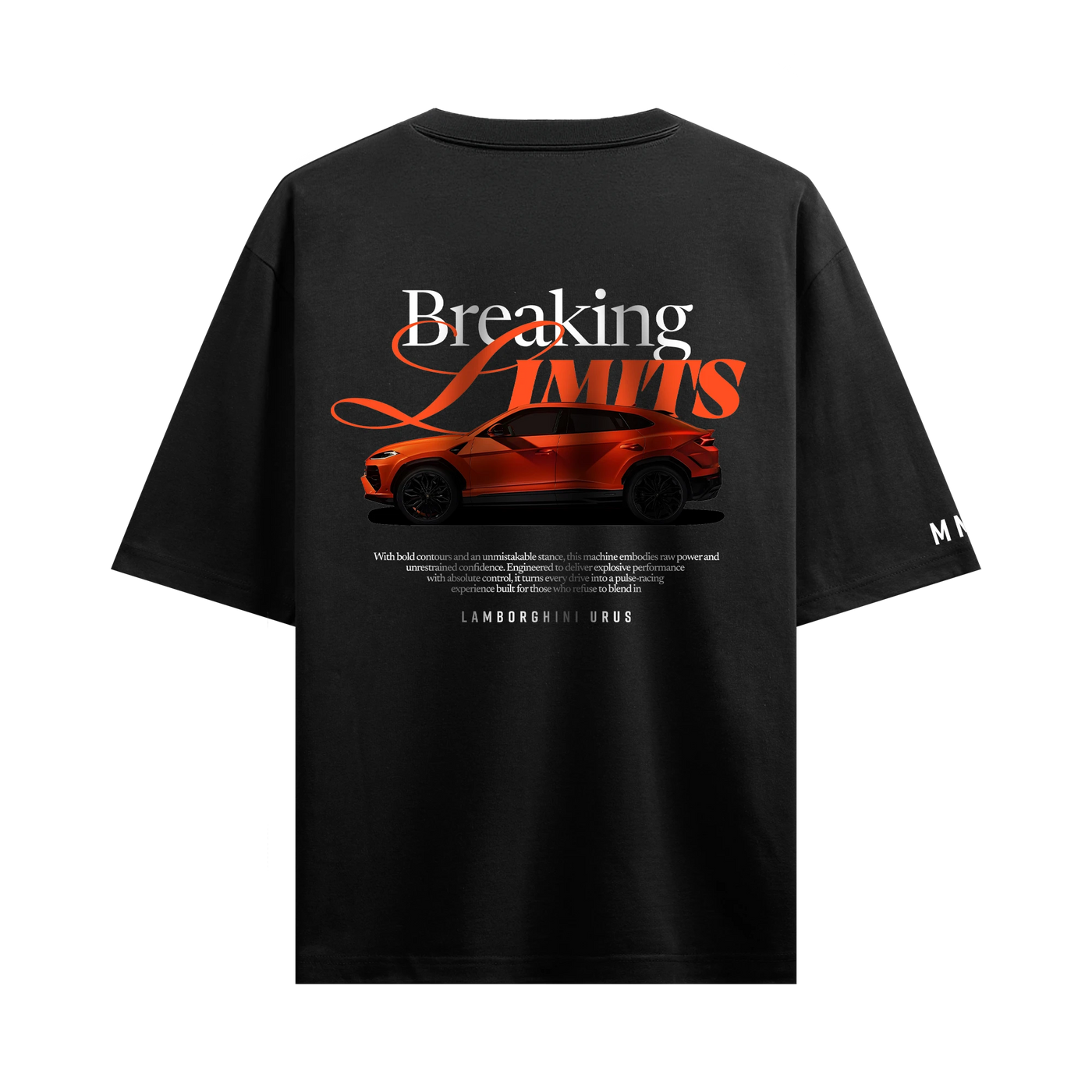 Myugen Urus Black Oversized T-Shirt