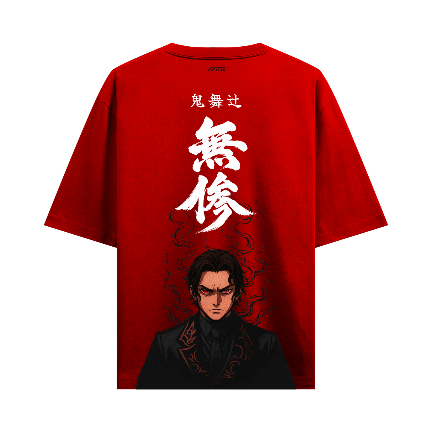 Myugen Kibutsuji Michael Oversized T-Shirt Red