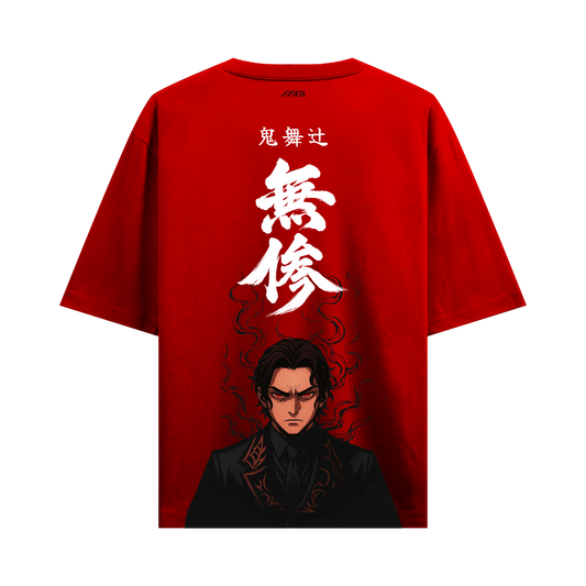 Myugen Kibutsuji Michael Oversized T-Shirt Red
