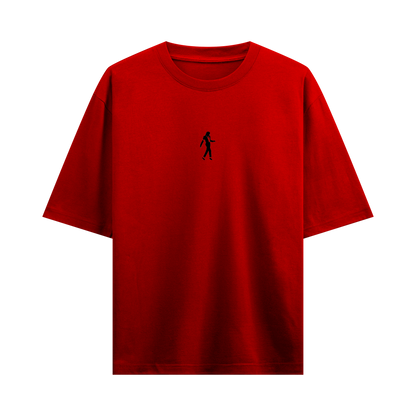 Myugen Kibutsuji Michael Oversized T-Shirt Red