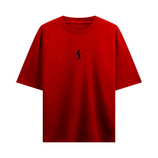 Myugen Kibutsuji Michael Oversized T-Shirt Red