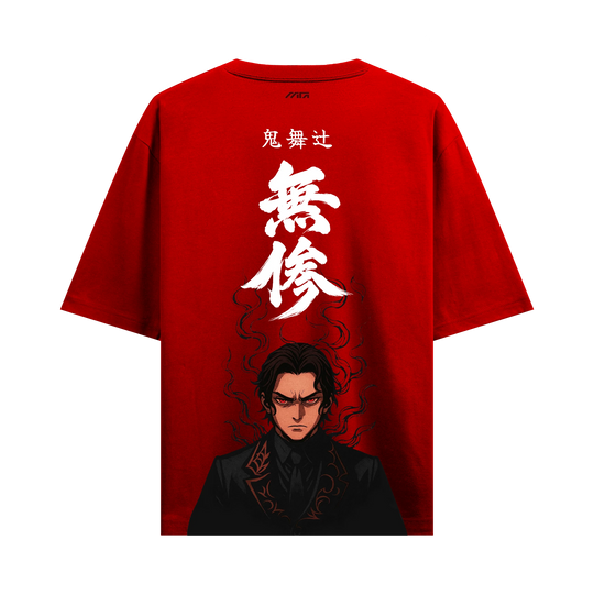 Myugen Kibutsuji Michael Oversized T-Shirt Red