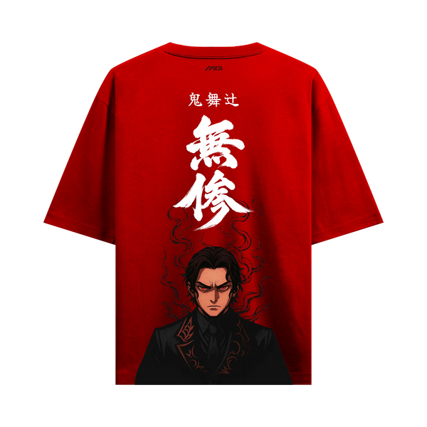 Myugen Kibutsuji Michael Oversized T-Shirt Red
