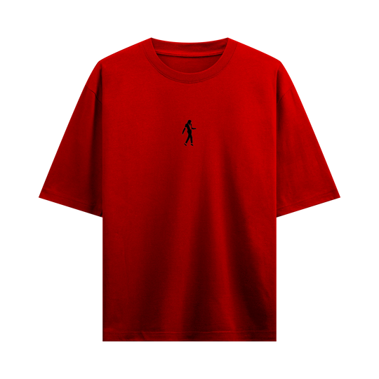Myugen Kibutsuji Michael Oversized T-Shirt Red