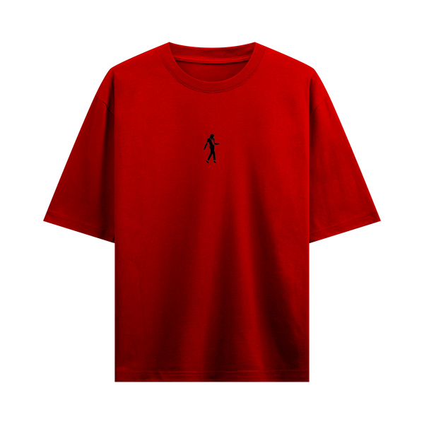 Myugen Kibutsuji Michael Oversized T-Shirt Red
