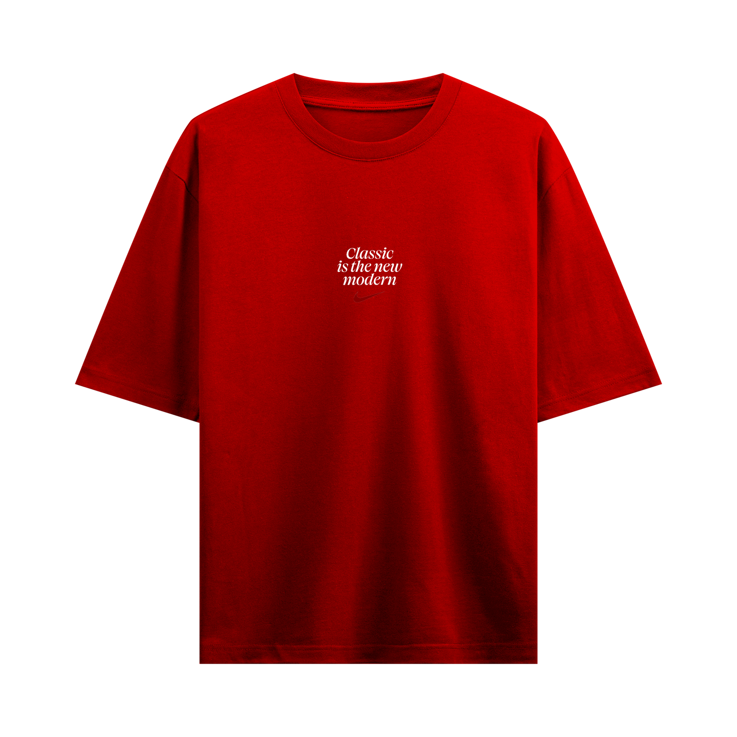 Myugen Nike Bitches Oversized T-Shirt Red