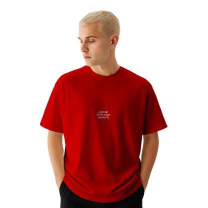 Myugen Nike Bitches Oversized T-Shirt Red