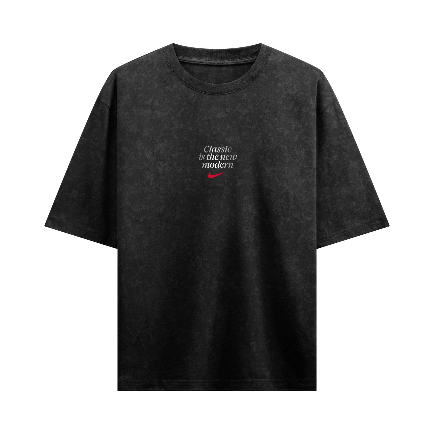 Myugen Nike Bitches Acid Wash Oversized T-Shirt Black