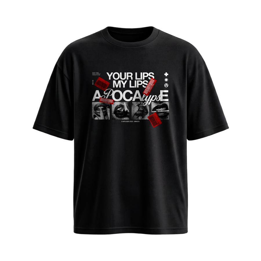 Myugen Apocalypse Oversized T-Shirt Black