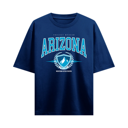 Myugen Arizona Heritage Oversized T-Shirt Blue