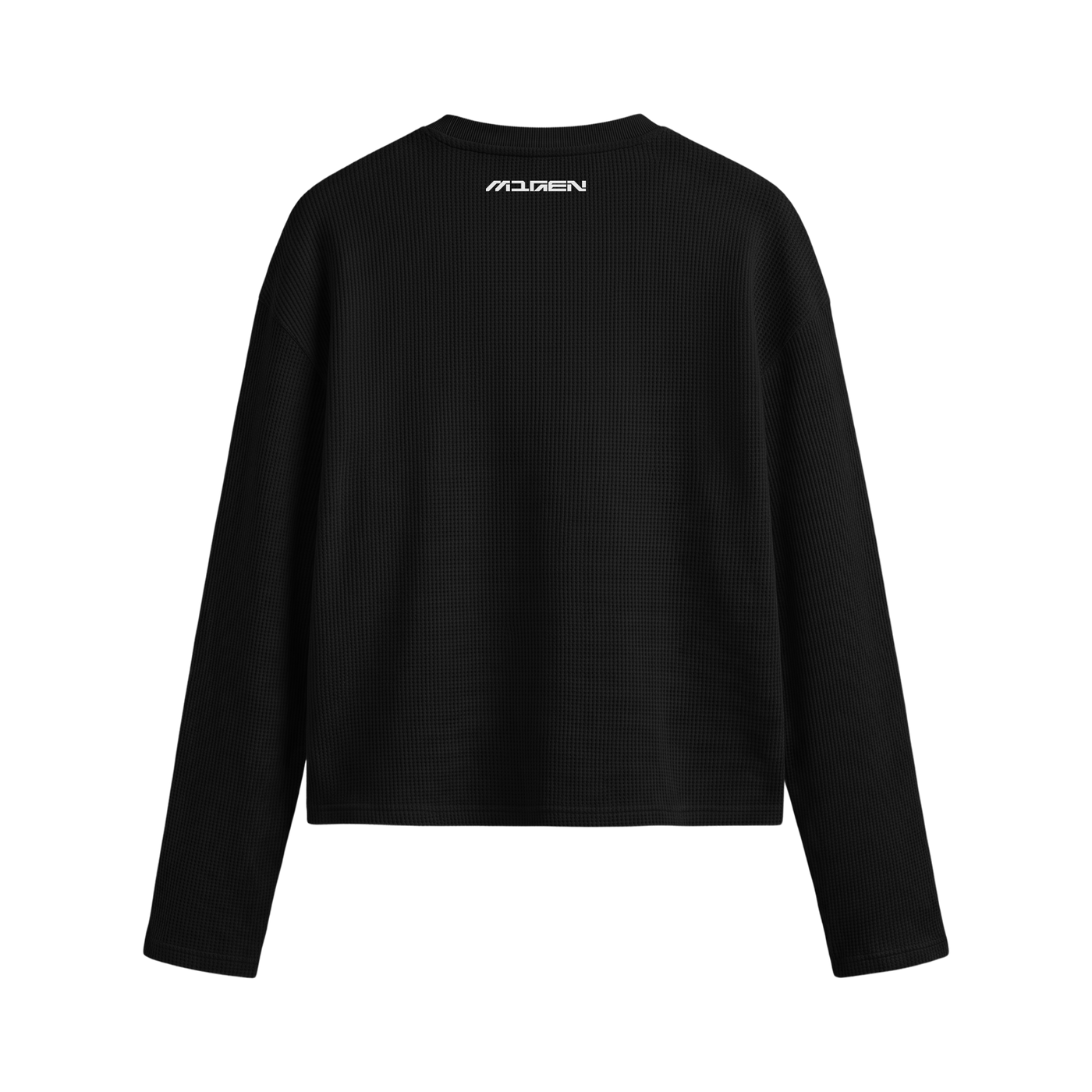 Myugen Axis Waffle Long Sleeve Black