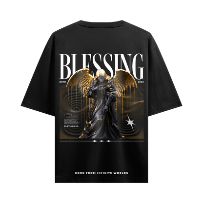 Myugen Blessing Oversized T-Shirt Black
